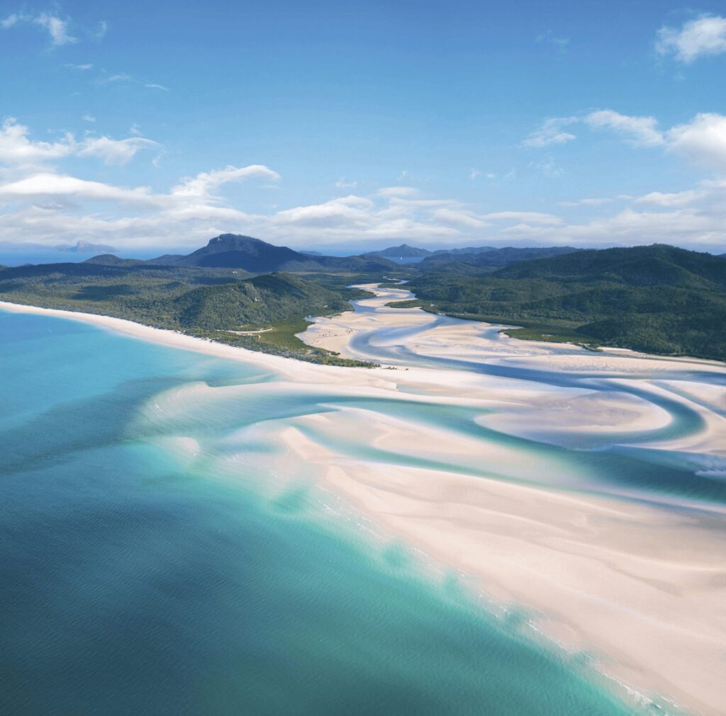 Whitehaven Beach Location Shot