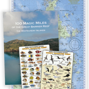 Whitsunday Book, Map and Reef Watchers Cards Bundle