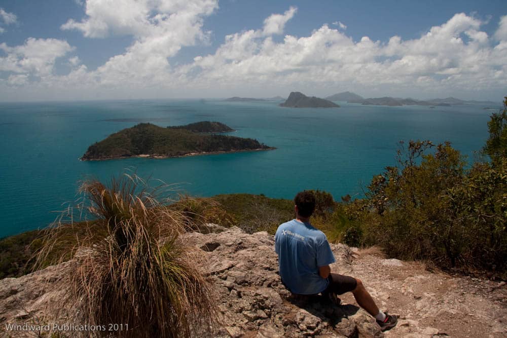The view from Passage Peak